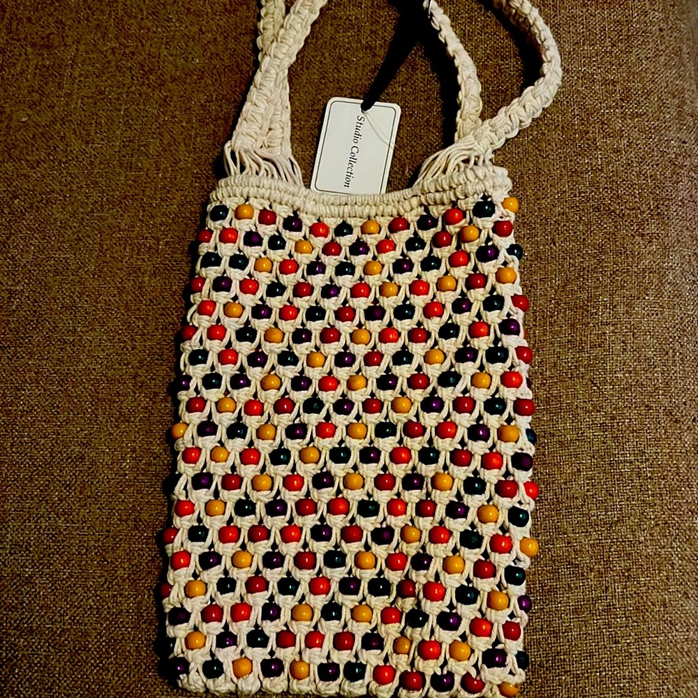 New hand made in India shoulder bag